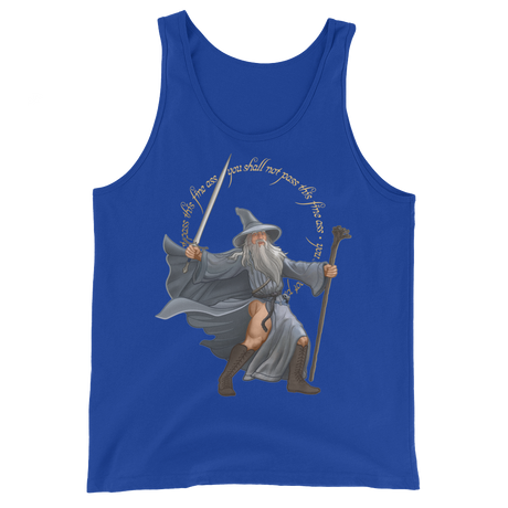 You Shall Not Pass This Fine Ass (Tank Top)-Tank Top-Swish Embassy