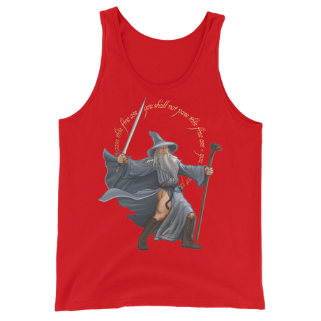 You Shall Not Pass This Fine Ass (Tank Top)-Tank Top-Swish Embassy