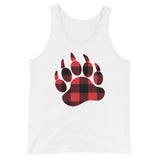 Bear Paw Plaid (Tank Top)-Tank Top-Swish Embassy
