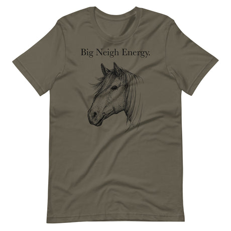 Big Neigh Energy-T-Shirts-Swish Embassy