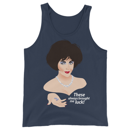 Blue Diamonds (Tank Top)-Tank Top-Swish Embassy