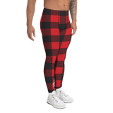 Buffalo Plaid Lumberjack (Leggings)-Meggings-Swish Embassy