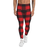 Buffalo Plaid Lumberjack (Leggings)-Meggings-Swish Embassy