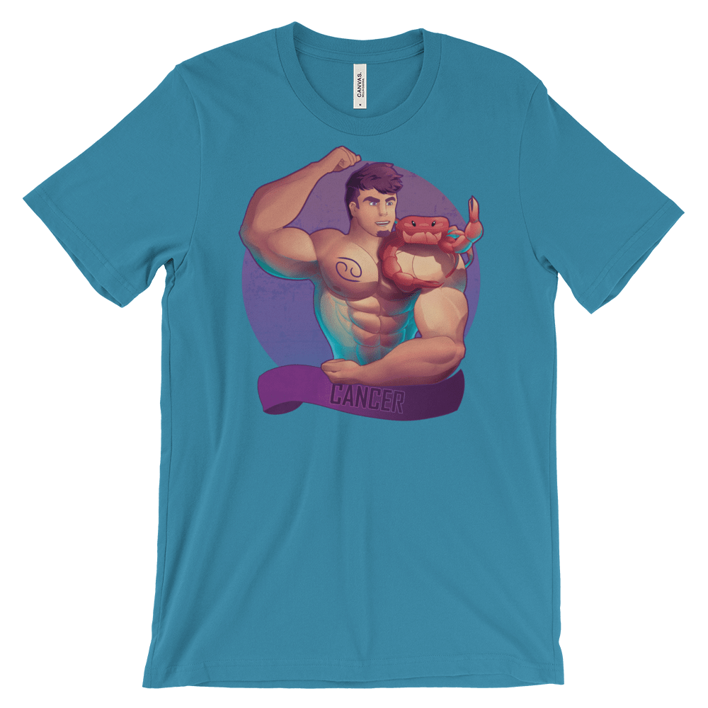 Cancer (Zodiac)-T-Shirts-Swish Embassy