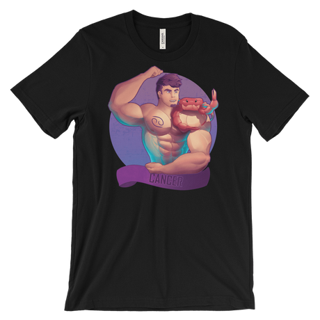 Cancer (Zodiac)-T-Shirts-Swish Embassy