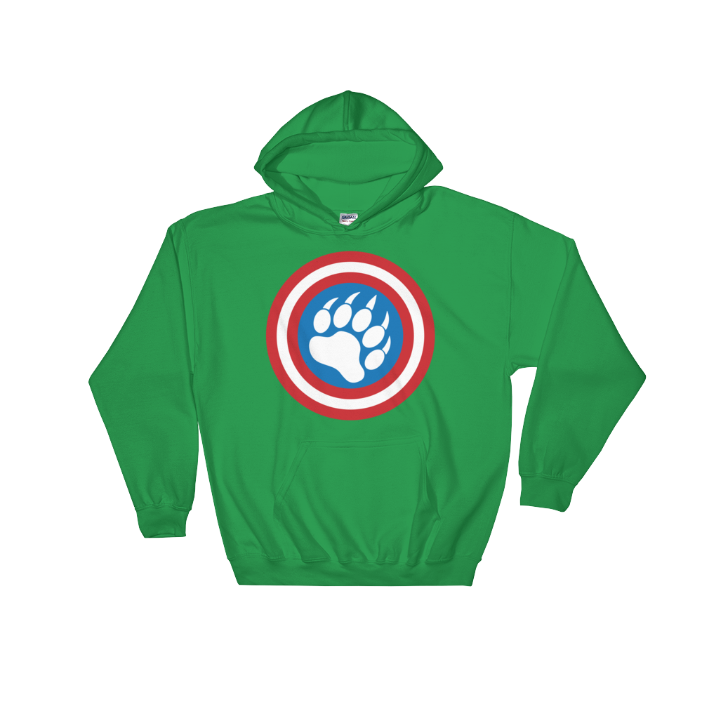 Cap'n Ameribear (Hoodie)-Hoodie-Swish Embassy