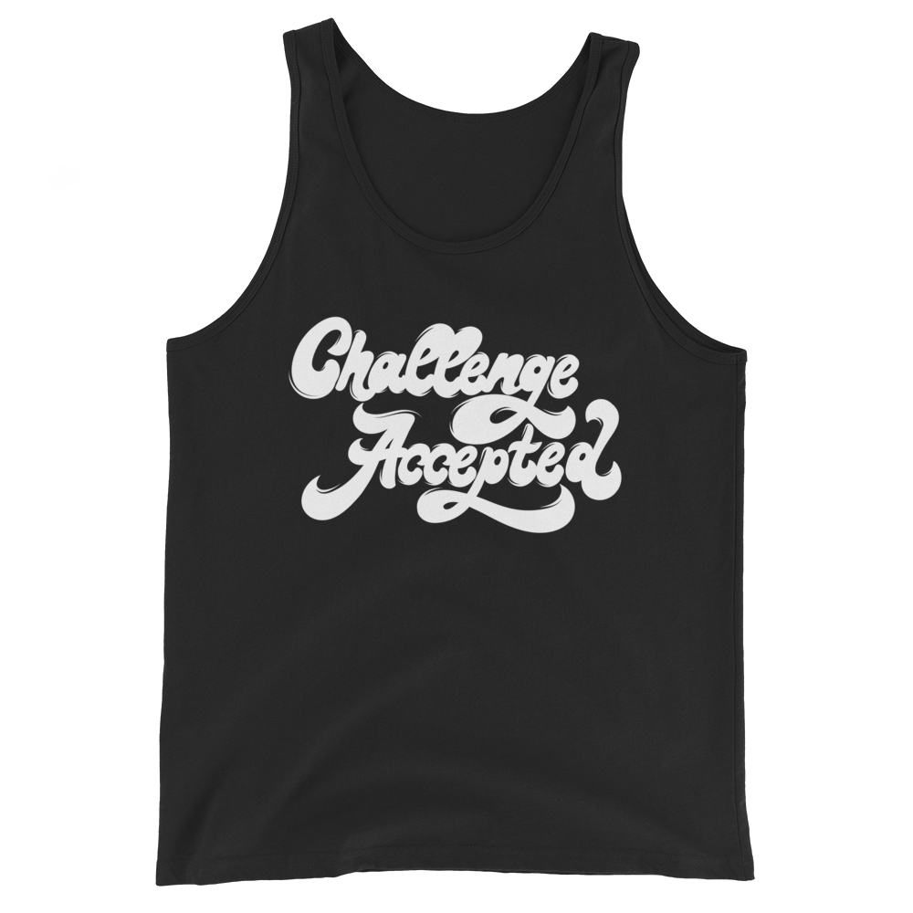 Challenge Accepted (Tank Top)-Tank Top-Swish Embassy