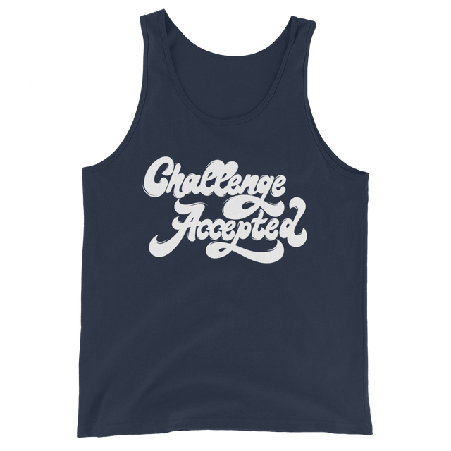 Challenge Accepted (Tank Top)-Tank Top-Swish Embassy