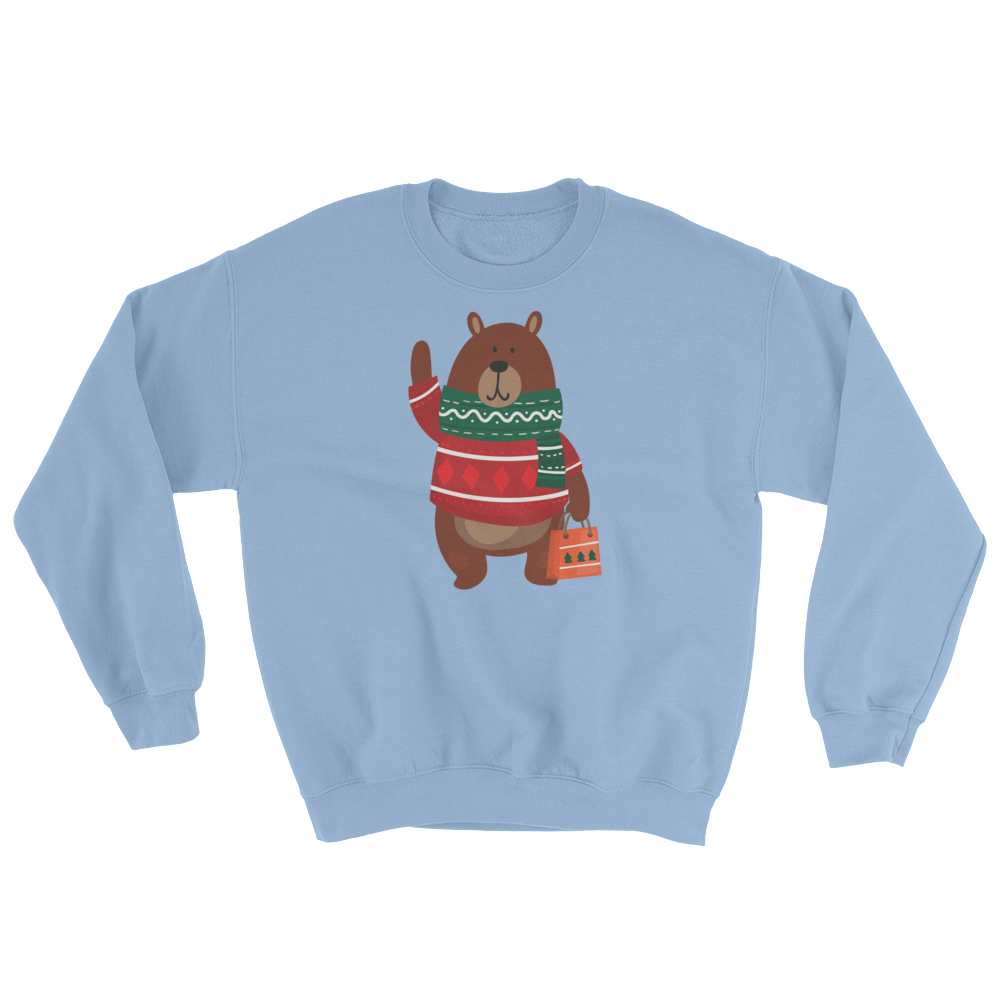 Christmas Bear (Long Sleeve)-Long Sleeve-Swish Embassy