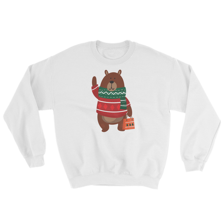 Christmas Bear (Long Sleeve)-Long Sleeve-Swish Embassy