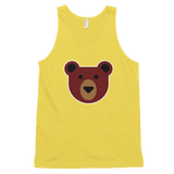Flat Bear (Tank)-Tank Top-Swish Embassy
