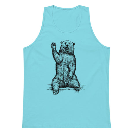 Friendly Bear (Tank Top)-Tank Top-Swish Embassy