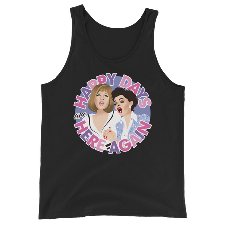 Happy Days Are Here Again (Tank Top)-Tank Top-Swish Embassy