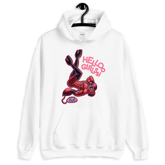 Helloo Girlss! (Hoodie)-Hoodie-Swish Embassy