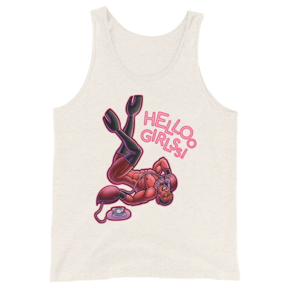 Helloo Girlss! (Tank Top)-Tank Top-Swish Embassy