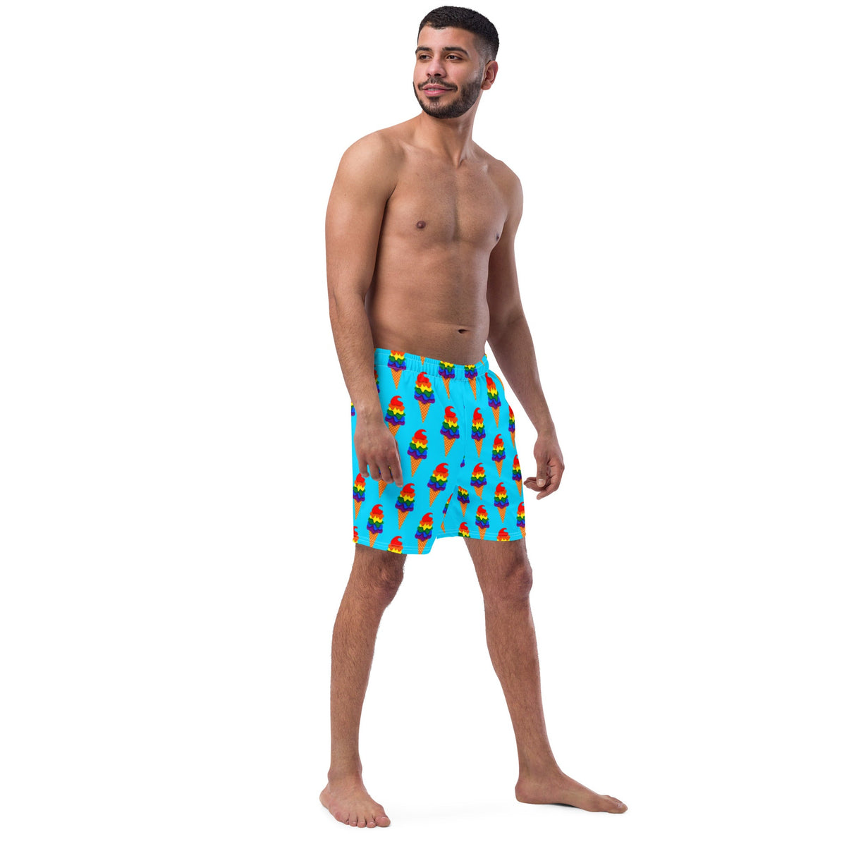 Ice Cream (Swim Trunks)-Swim Trunks-Swish Embassy