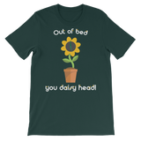 Out of bed you daisy head!-T-Shirts-Swish Embassy