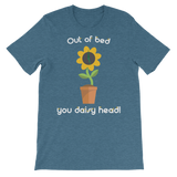 Out of bed you daisy head!-T-Shirts-Swish Embassy