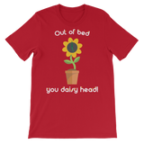 Out of bed you daisy head!-T-Shirts-Swish Embassy
