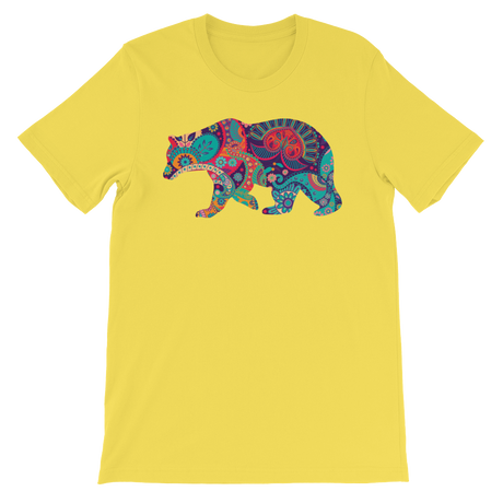 Paisley Bear-T-Shirts-Swish Embassy