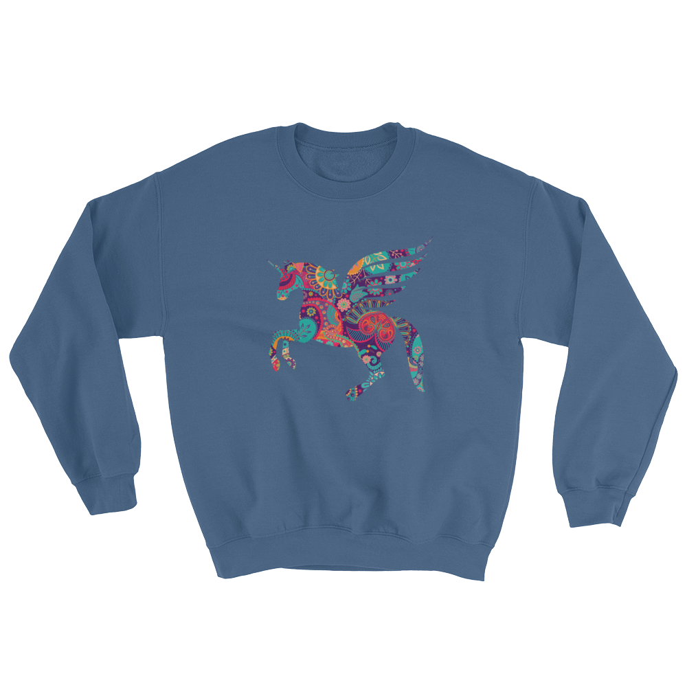 Paisley Pegacorn (Long Sleeve)-Long Sleeve-Swish Embassy