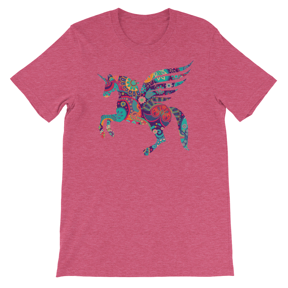 Paisley Pegacorn-T-Shirts-Swish Embassy