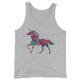 Paisley Unicorn (Tank Top)-Tank Top-Swish Embassy