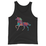 Paisley Unicorn (Tank Top)-Tank Top-Swish Embassy