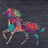 Paisley Unicorn-T-Shirts-Swish Embassy