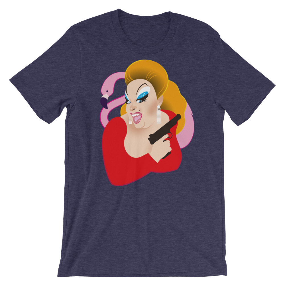 Pink Bird-T-Shirts-Swish Embassy