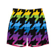 Pride Houndstooth (Swim Trunks)-Swim Trunks-Swish Embassy