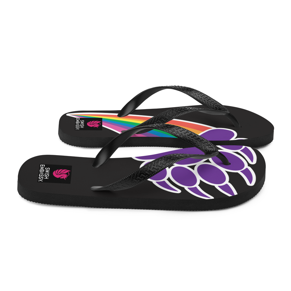 The More You Woof (Flip Flops)-Flip Flops-Swish Embassy