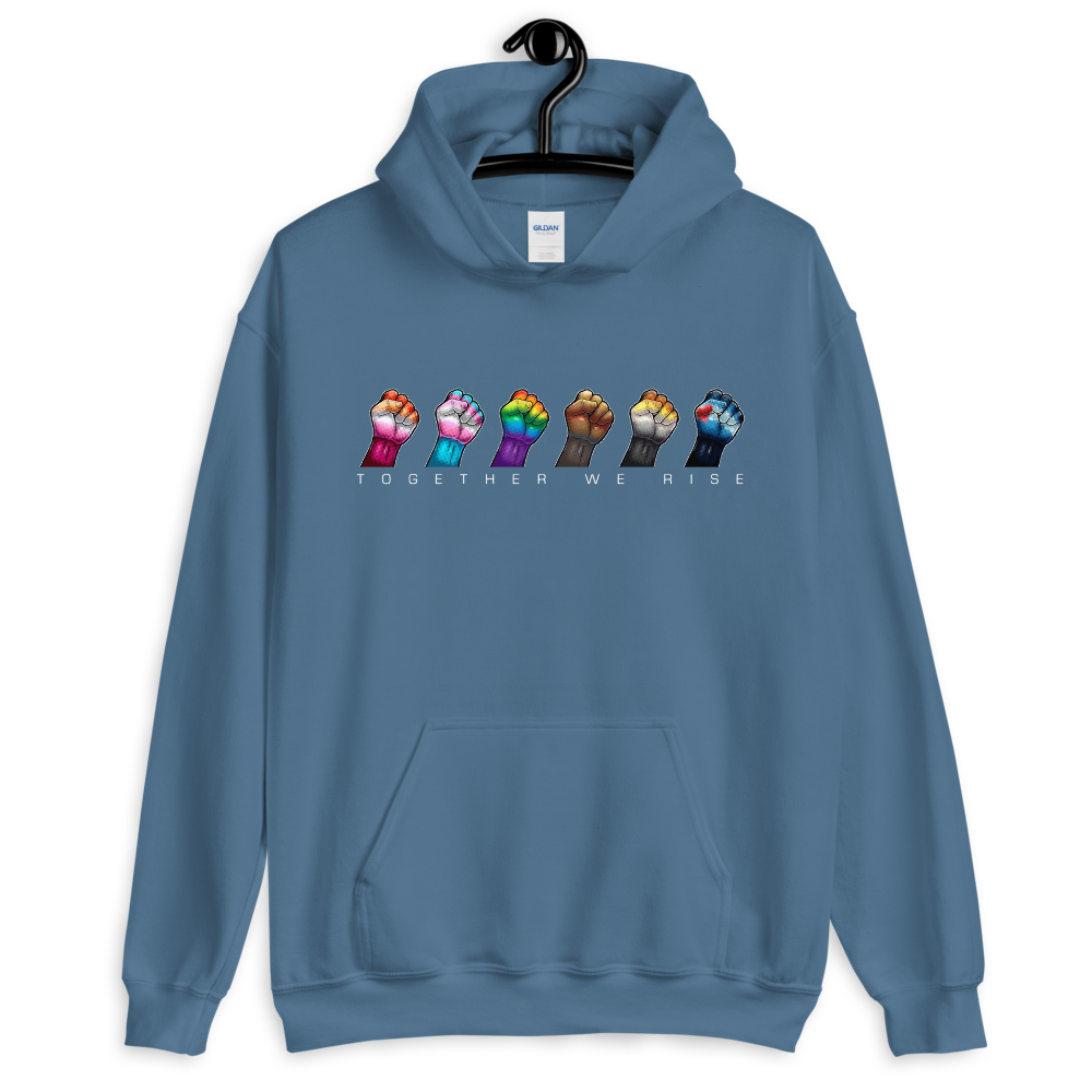 Together We Rise (Hoodie)-Hoodie-Swish Embassy