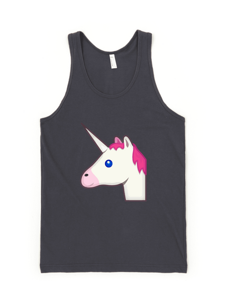 Unicorn Emoji Tank-Tank Top-Swish Embassy