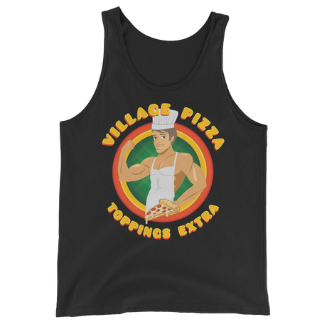 Village Pizza (Tank Top)-Tank Top-Swish Embassy