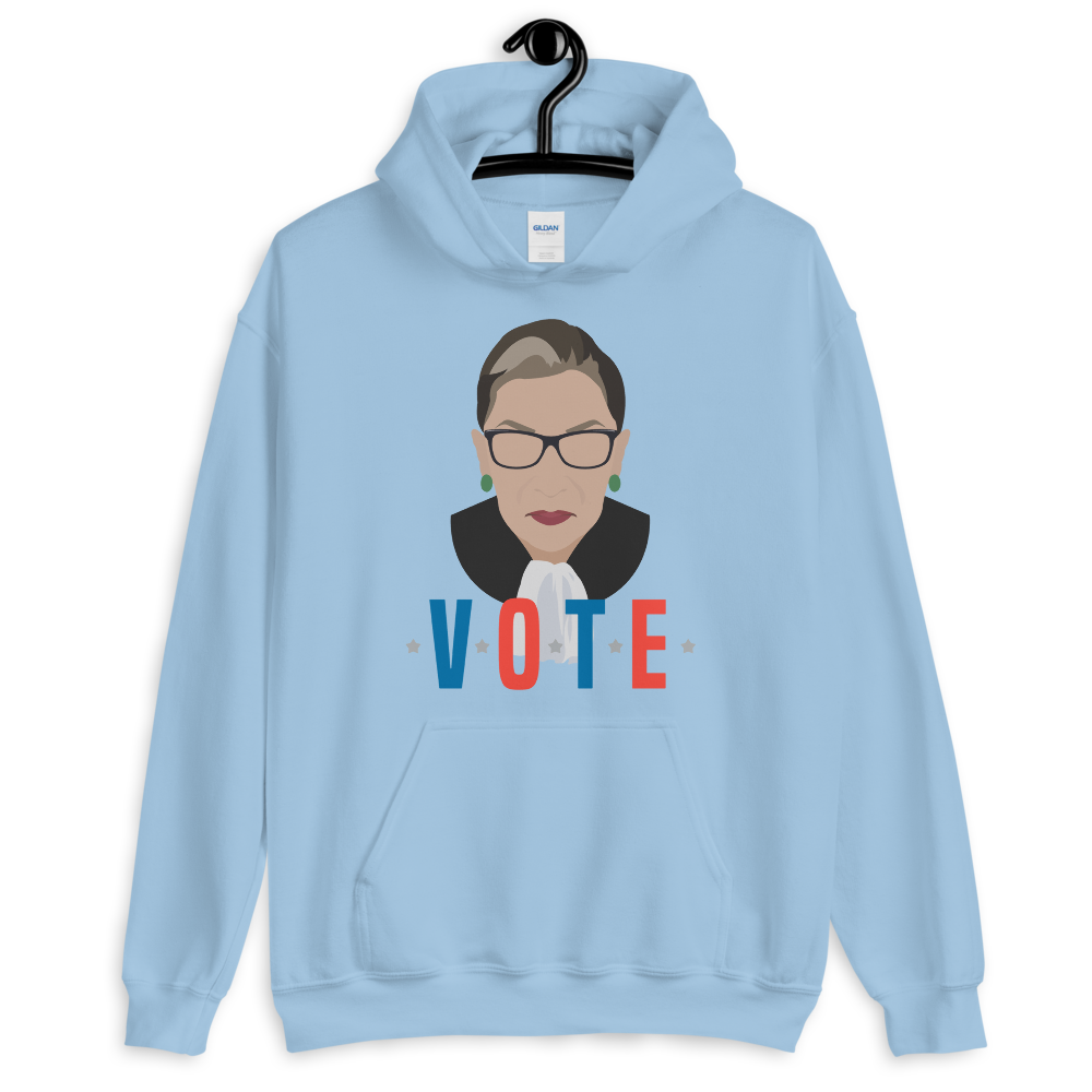 Vote RBG (Hoodie)-Hoodie-Swish Embassy